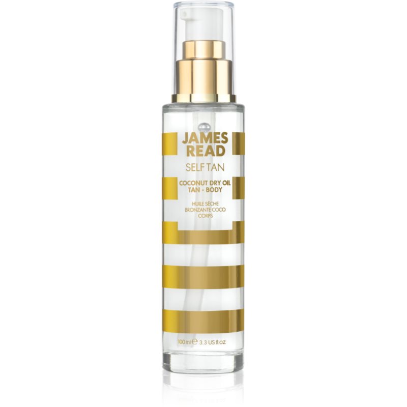James Read Self Tan автобронзиращо сухо олио цвят Light/Medium 100 мл.