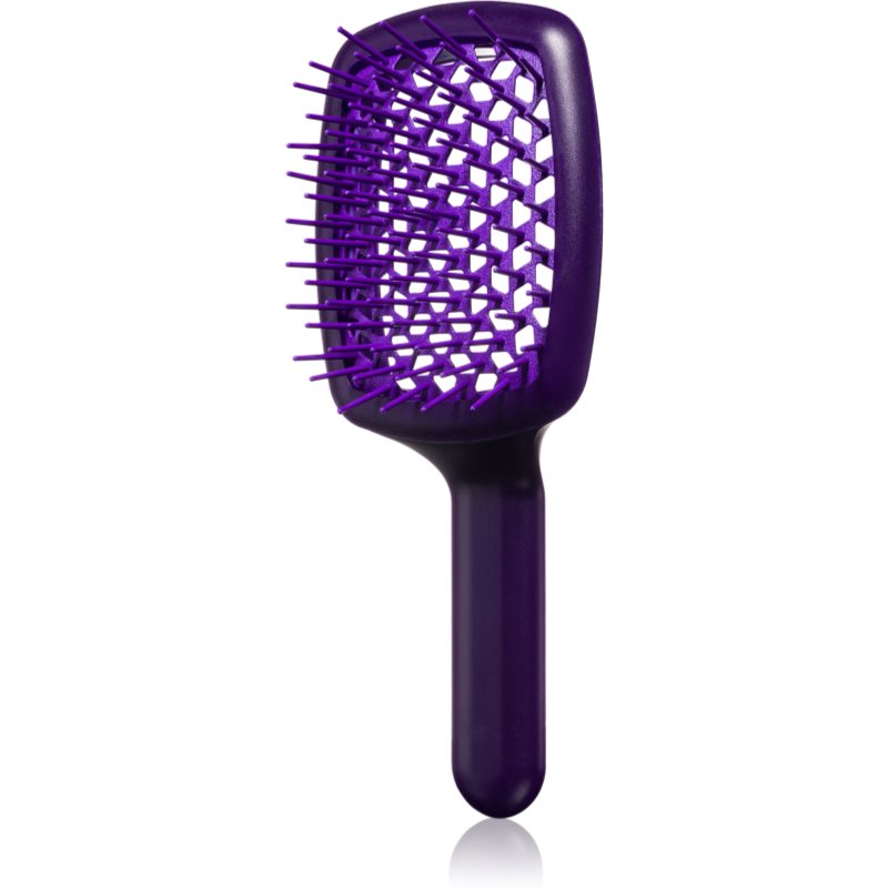 Janeke Curvy "M" Vented Brush плоска четка за топлинно третиране на косата 21 x 8
