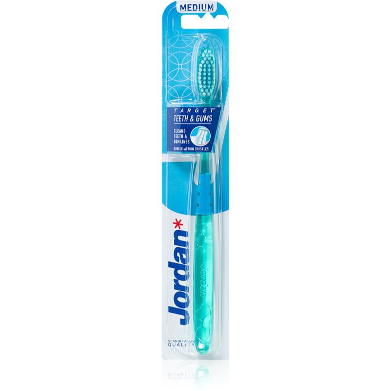 Jordan Target Teeth & Gums Medium четка за зъби 1 бр.