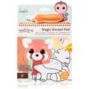 Jouéco The Wildies Family Magic Reveal Pad книжка за оцветяване 36 m+ 5 бр.