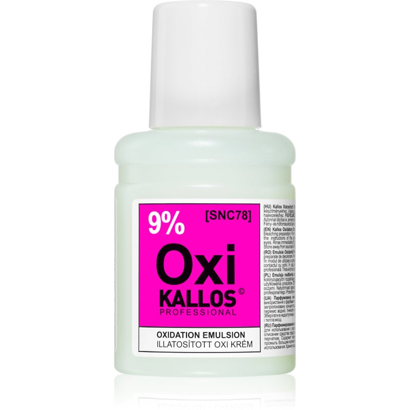 Kallos Kallos Classic Oxi кремообразен оксидант 9% за професионална употреба 60 мл.