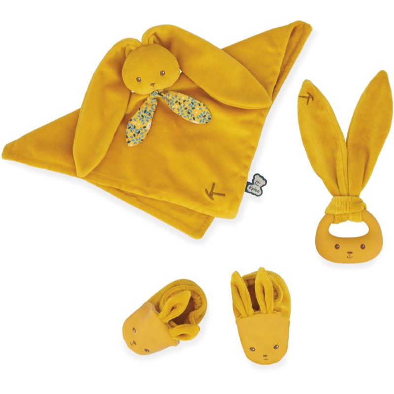 Kaloo Lapinoo Gift Box Ochre подаръчен комплект за деца от раждането им