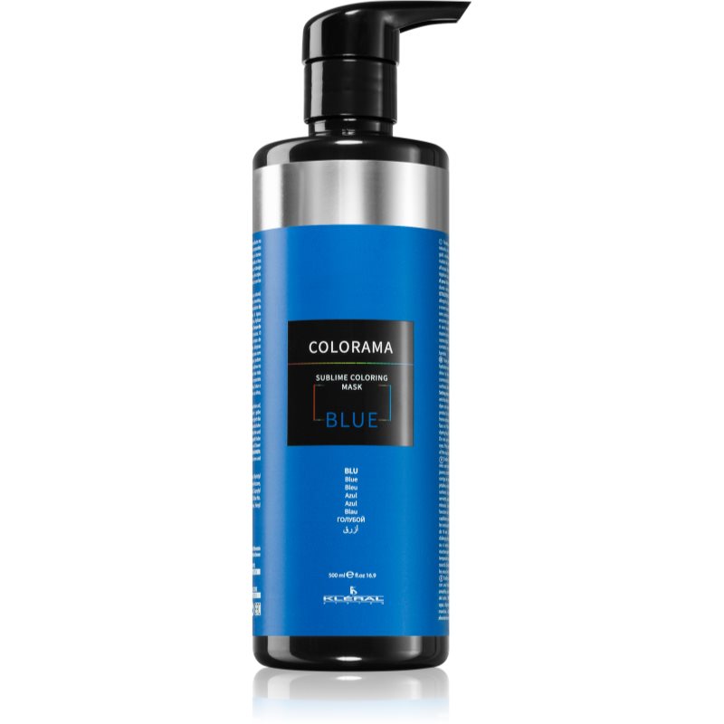 Kléral system Colorama Възстановяваща цветна маска за всички видове коса Blue 500 мл.