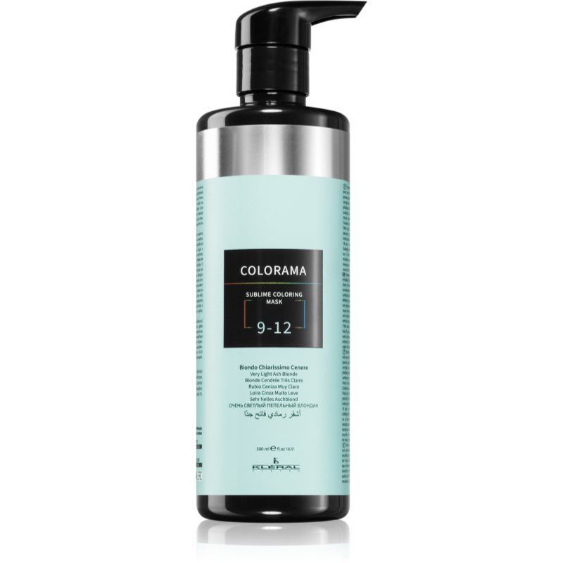 Kléral system Colorama Възстановяваща цветна маска за всички видове коса Very Light Ash Blond 9.12 500 мл. на ниска цена