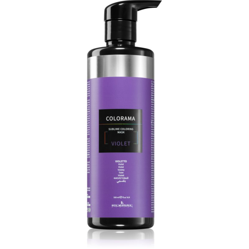Kléral system Colorama Възстановяваща цветна маска за всички видове коса Violet 500 мл.