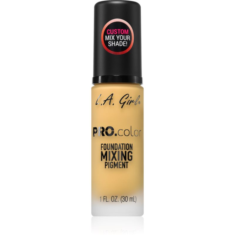 L.A. Girl Cosmetics PRO. Color основа под фон дьо тен да уеднакви цвета на кожата цвят Yellow 30 мл.