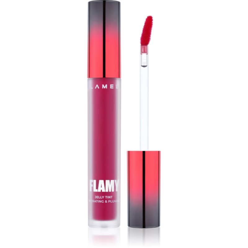 LAMEL Flamy Jelly Tint хидратиращ блясък за устни цвят №401 3 мл.