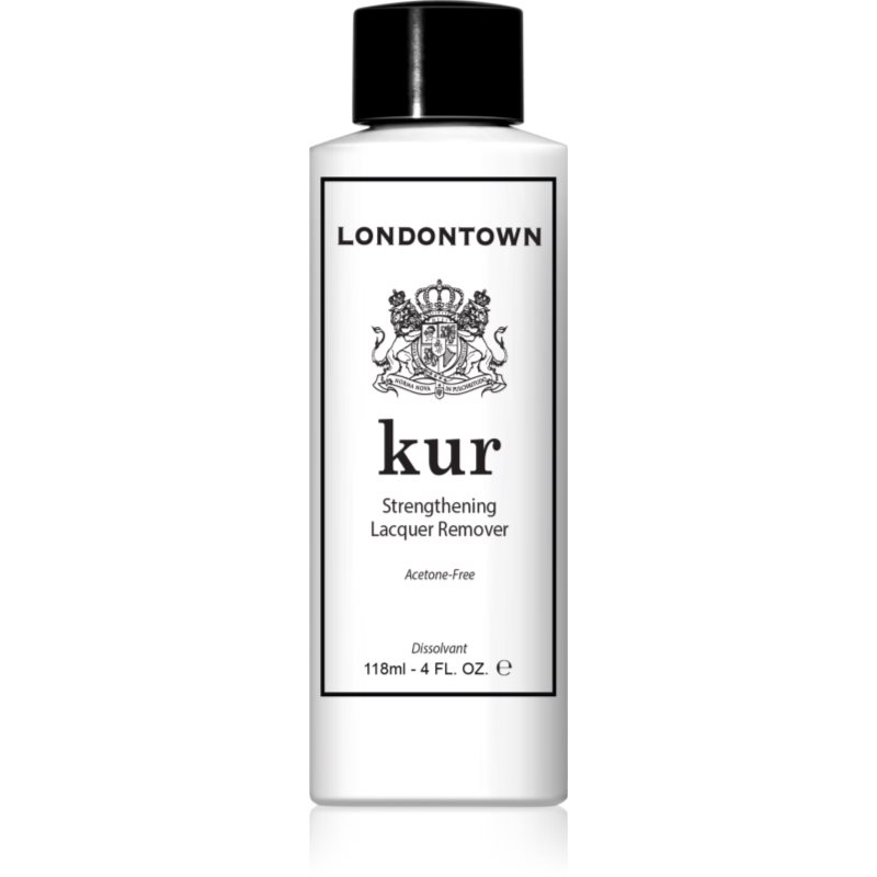LONDONTOWN Kur Strengthening Lacquer Remover лакочистител 118 мл. на ниска цена