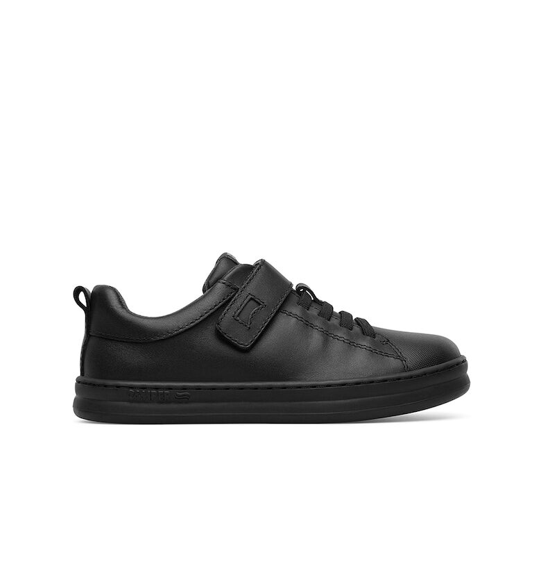 Leather Sneakers With Textile Inserts1 Camper