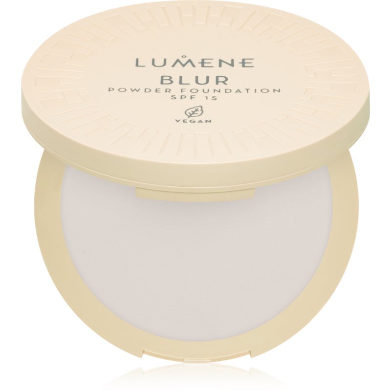 Lumene Blur компактна пудра 2 в 1 SPF 15 цвят No. 0 10 гр. на ниска цена