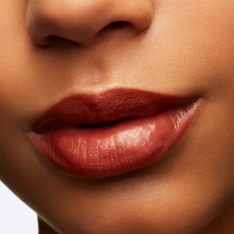 MAC Cosmetics Lustreglass Sheer-Shine Lipstick бляскаво червило цвят Work Crush 3 гр. на ниска цена