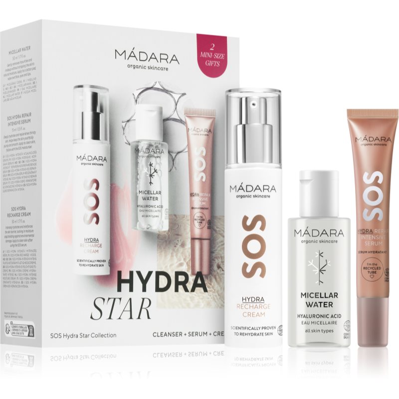 MÁDARA SOS Hydra Star комплект за дехидратирана суха кожа