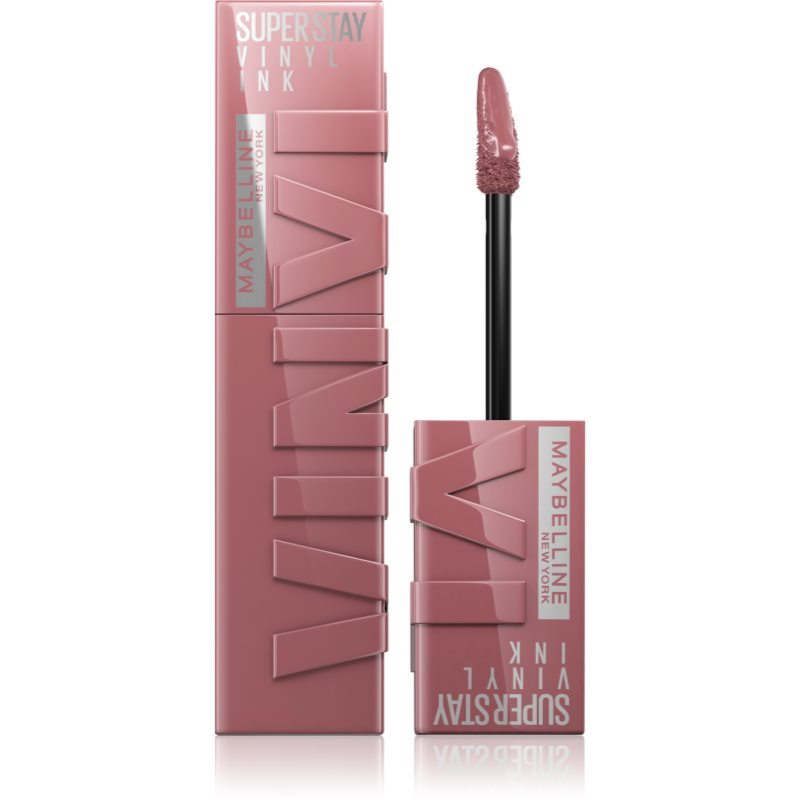 MAYBELLINE NEW YORK SuperStay Vinyl Ink дълготрайно течно червило 110 AWESTRUCK 4.2 мл.