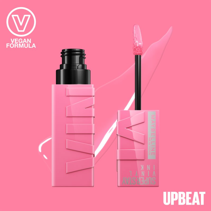 MAYBELLINE NEW YORK SuperStay Vinyl Ink дълготрайно течно червило 155 UPBEAT 4.2 мл. на ниска цена