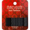 Magnum Hair Fashion фиби за коса черна 12 бр.