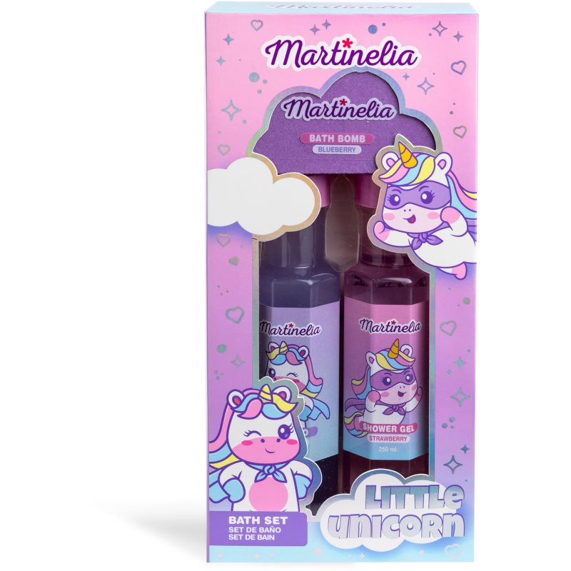 Martinelia Little Unicorn Bath SET комплект за деца 3+ на ниска цена