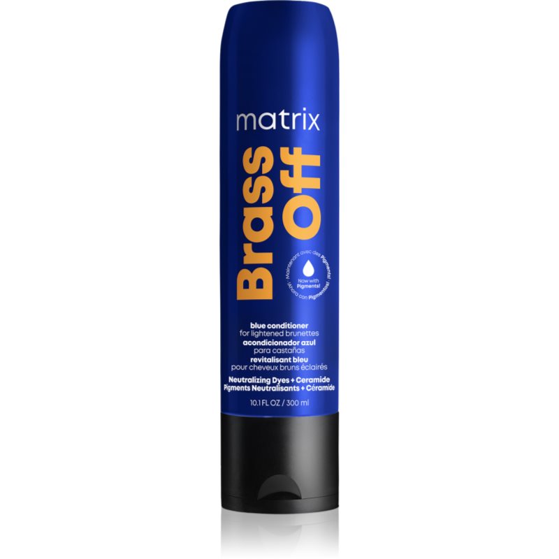 Matrix Brass Off подхранващ балсам неутрализиращ кафеникавите оттенъци 300 мл. на ниска цена