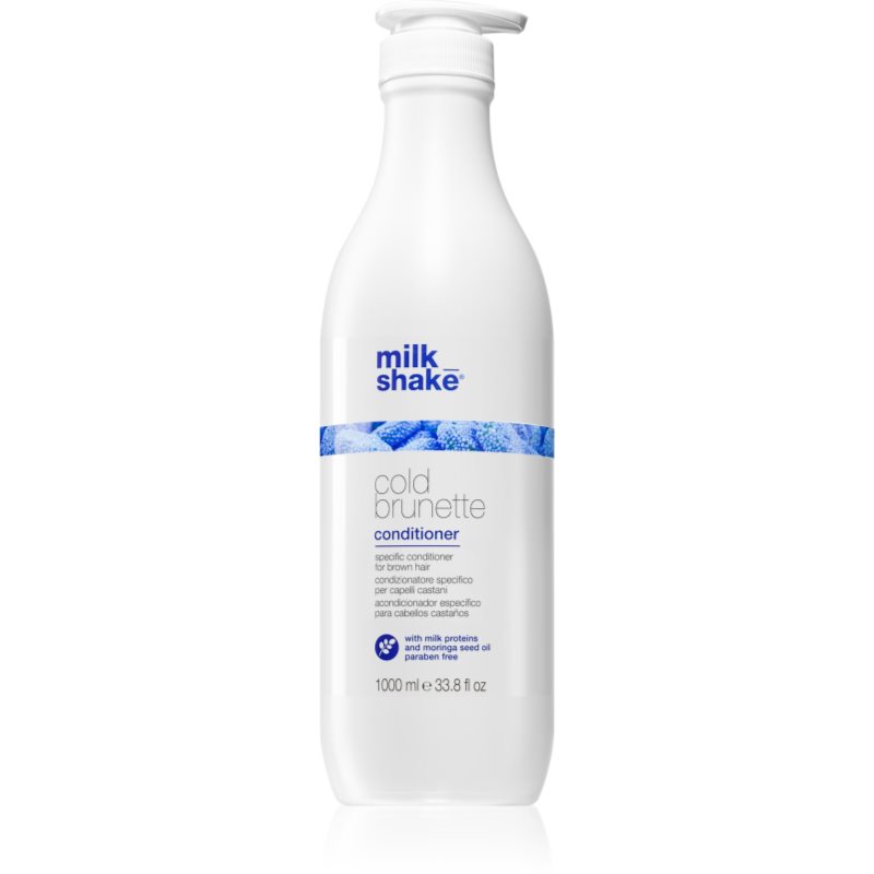 Milk Shake Cold Brunette Conditioner балсам за коса с кафяви нюанси 1000 мл.