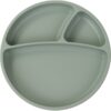 Minikoioi Puzzle Plate River Green разделена чиния с вендуза 1 бр.