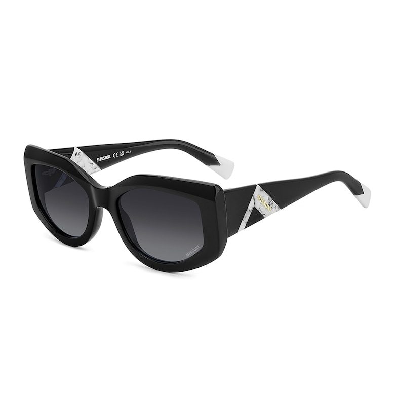 Missoni Слънчеви очила Cat-Eye с градиента - Златист - Черен - Бял -