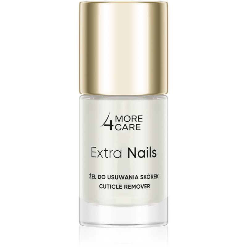 More4Care Extra Nails продукт за премахване на кожичката около ноктите с гел текстура 10 мл.