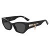Слънчеви очила Cat-Eye с плътен цвят Moschino