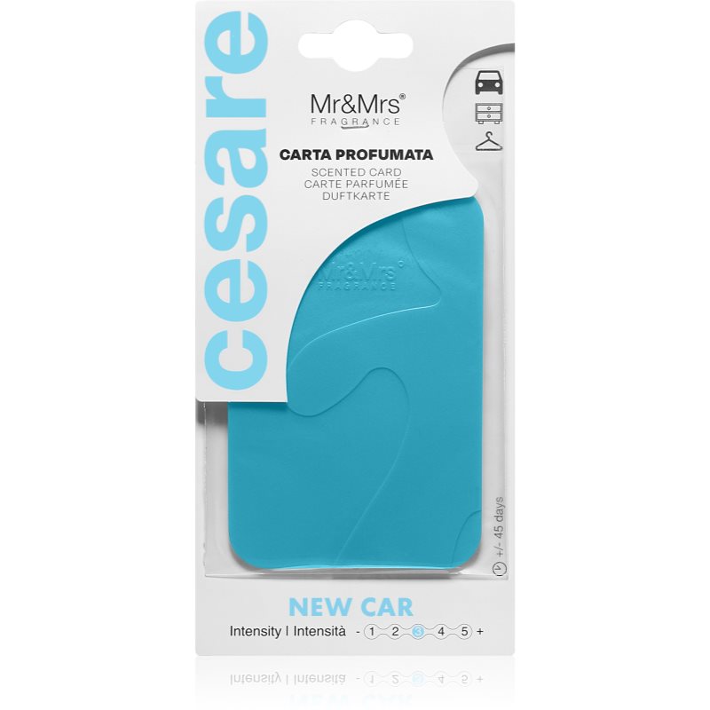 Mr & Mrs Fragrance Cesare New Car ароматизирана карта 1 бр.