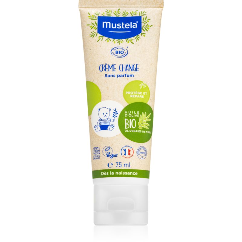 Mustela BIO крем против подсичане за деца от раждането им 75 мл.