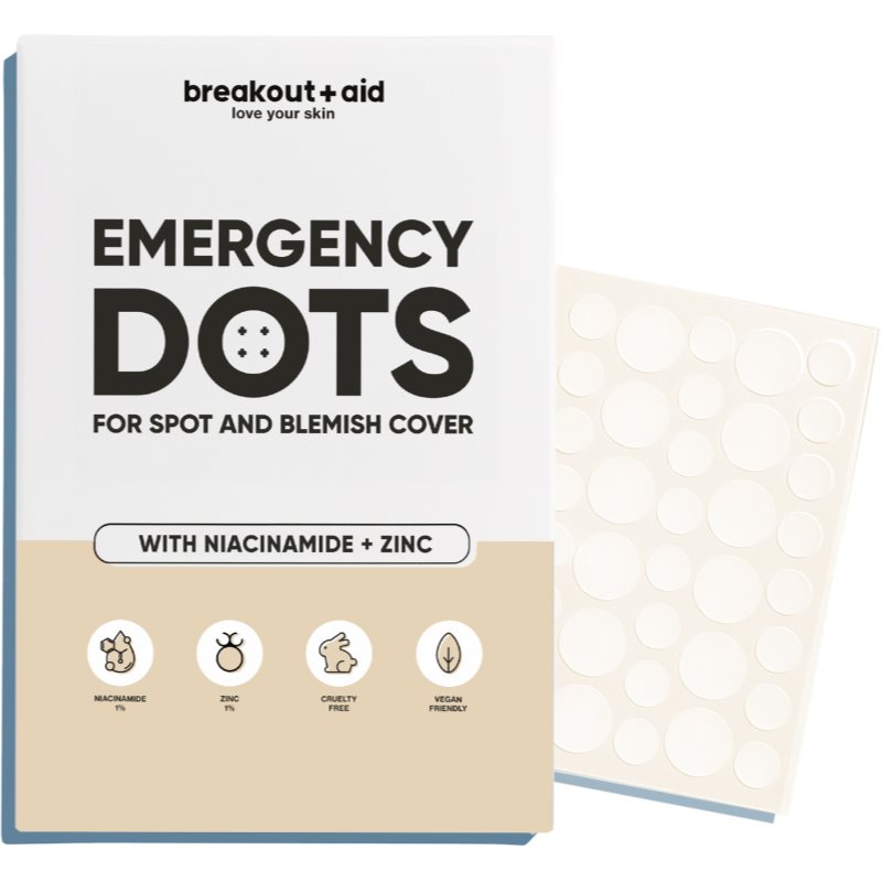 My White Secret Breakout + Aid Emergency Dots локална грижа против акне с ниацинамид и цинк 72 бр. на ниска цена