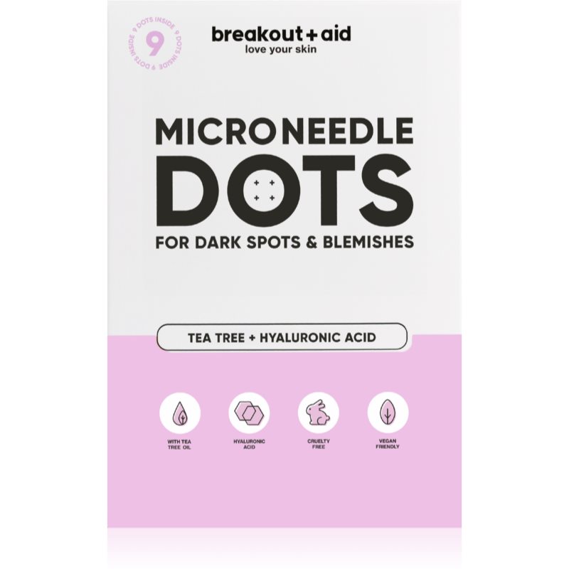My White Secret Breakout + Aid Microneedle Dots концентрат за проблемна кожа с микроиглички за тъмни петна от акне 9 бр.