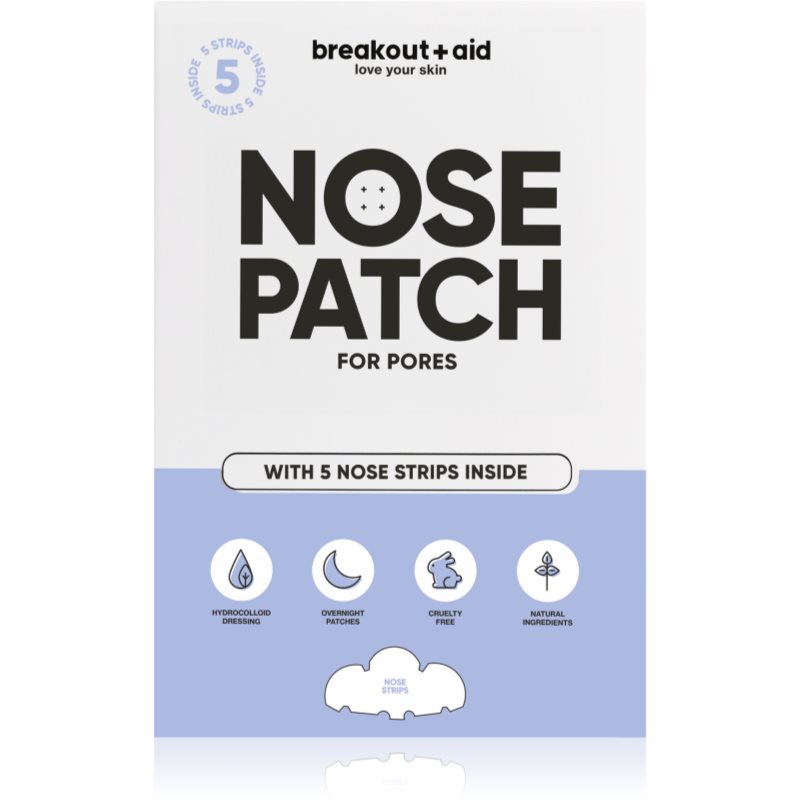 My White Secret Breakout + Aid Nose Patch почистваща лепенка за разширени пори 5 бр.