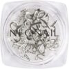 NEONAIL Nail Art 3D Bows украса за нокти цвят Silver 1 бр.