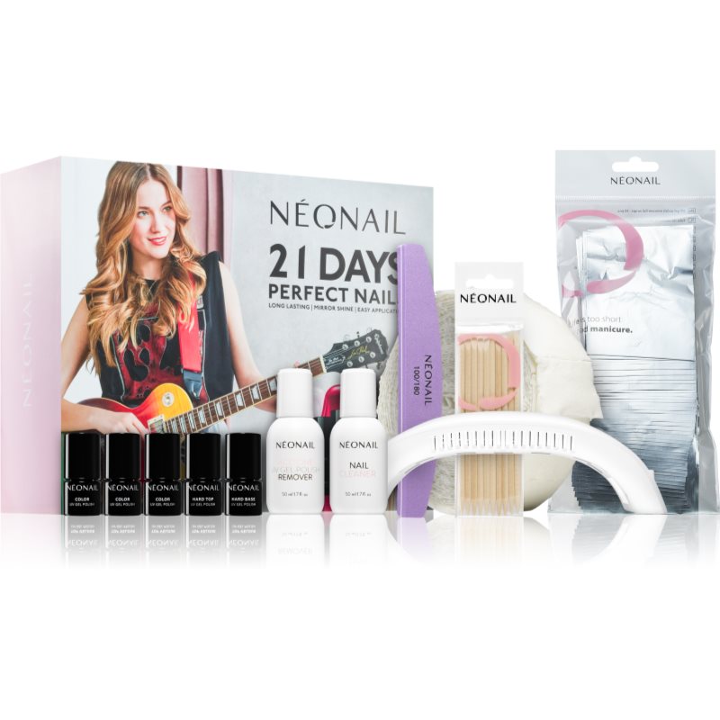 NEONAIL Starter Set 21 Days Perfect Nails комплект за перфектен маникюр