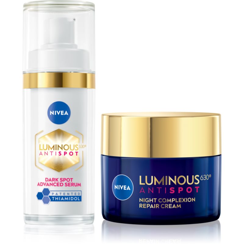 NIVEA Luminous подаръчен комплект против пигментни петна на ниска цена