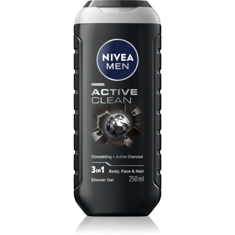 NIVEA MEN Active Clean душ гел за мъже 250 мл.