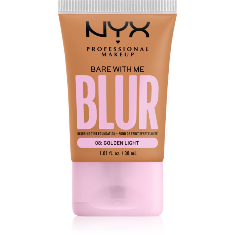 NYX Professional Makeup Bare With Me Blur Tint хидратиращ фон дьо тен цвят 08 Golden Light 30 мл. на ниска цена