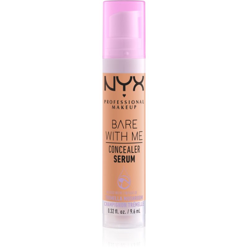 NYX Professional Makeup Bare With Me Concealer Serum овлажняващ коректор 2 в 1 цвят 5.7 Light Tan 9