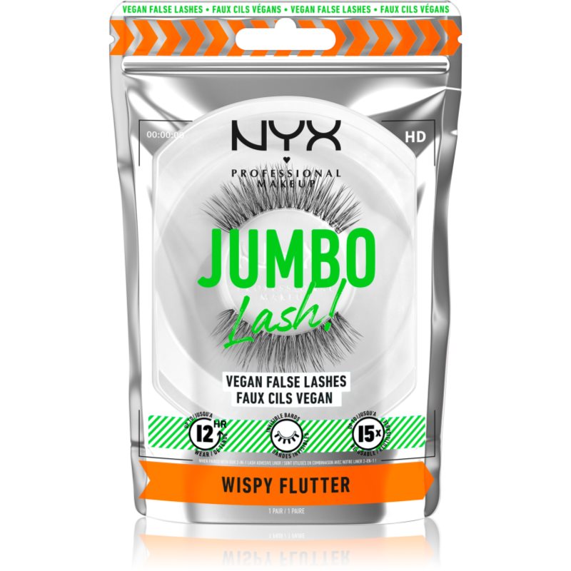 NYX Professional Makeup Jumbo Lash! изкуствени мигли тип 03 Wispy Flutter