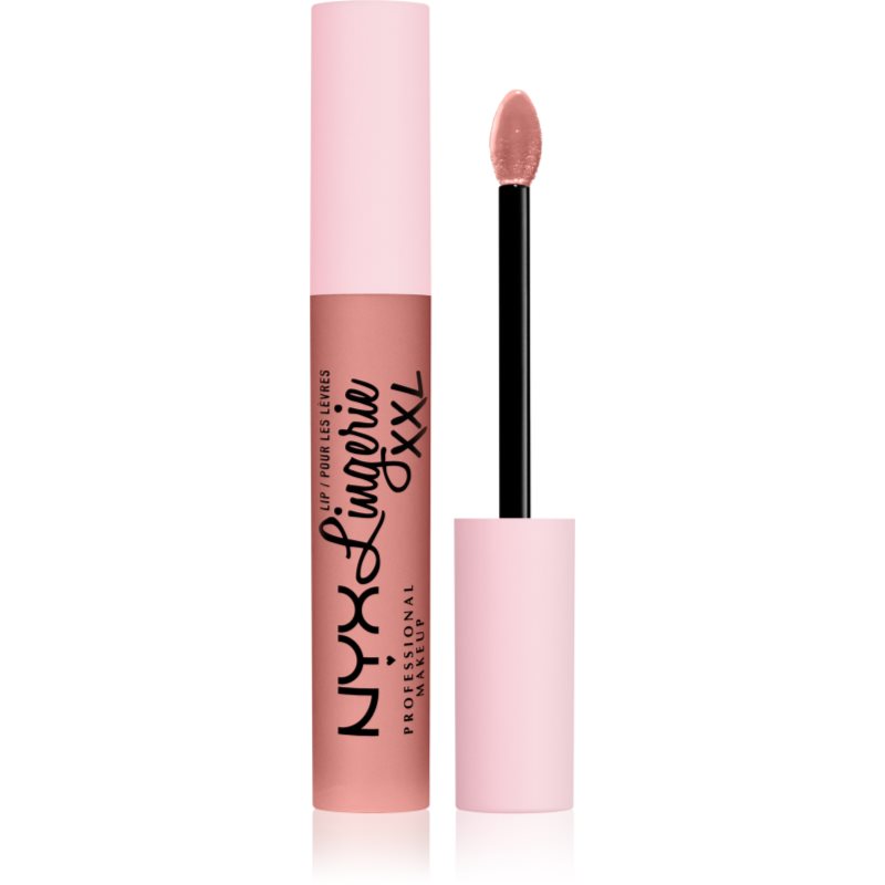 NYX Professional Makeup Lip Lingerie XXL течно червило с матиращ завършек цвят 01 - Undressd 4 мл.