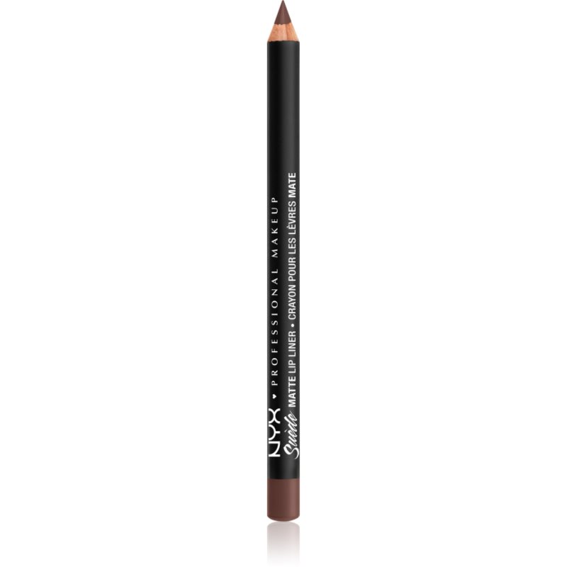 NYX Professional Makeup Suede Matte  Lip Liner матиран молив за устни цвят 37 Los Angeles 2.0 1 гр.