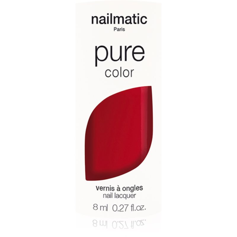 Nailmatic Pure Color лак за нокти DITA- Rouge Profond / Deep Red 8 мл.