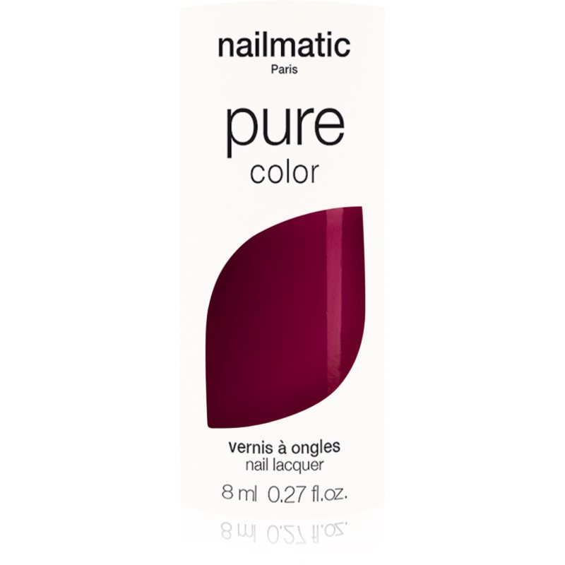 Nailmatic Pure Color лак за нокти FAYE-Bordeaux Red 8 мл. на ниска цена