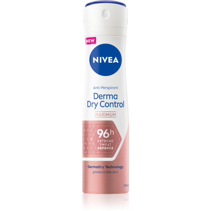 Nivea Derma Dry Control антиперспирант-спрей 150 мл.