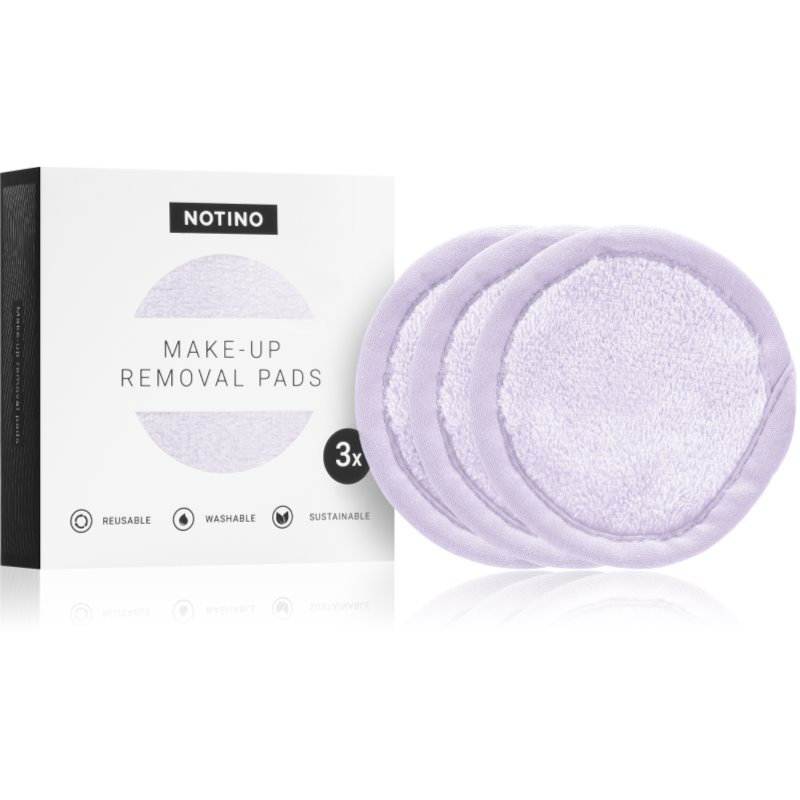 Notino Spa Collection Make-up removal pads тампони за почистване на грим цвят Lilac 3 бр. на ниска цена