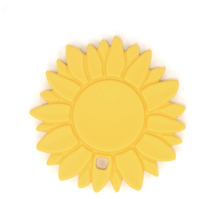 O.B Designs Sunflower Teether гризалка Lemon 3m+ 1 бр.