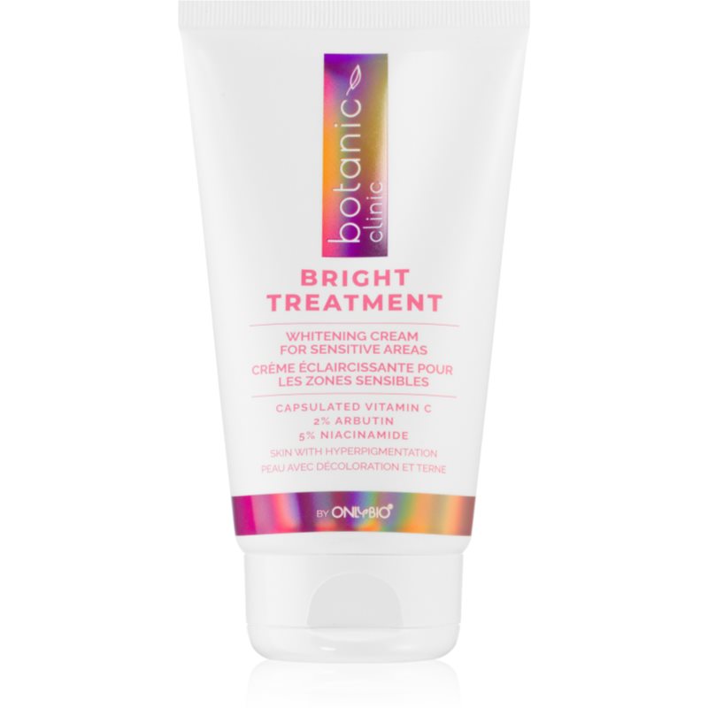 OnlyBio Botanic Clinic Bright Treatment изсветляващ крем за пигментни петна за чувствителна кожа 150 мл.