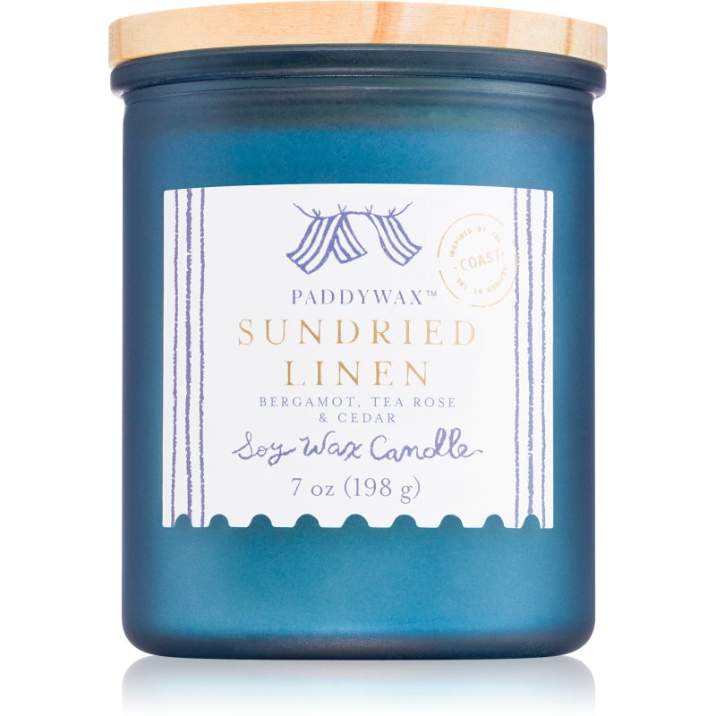 Paddywax Coastal Sundried Linen ароматна свещ 198 гр.