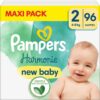 Pampers Harmonie Size 2 еднократни пелени 4-8 kg 96 бр.