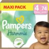 Pampers Harmonie Size 4 еднократни пелени 9-14 kg 74 бр.