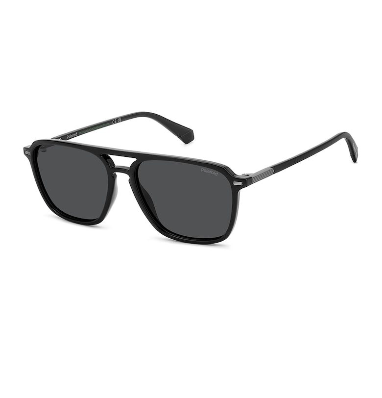 Polaroid Слънчеви очила Aviator с метална рамка - Черен -